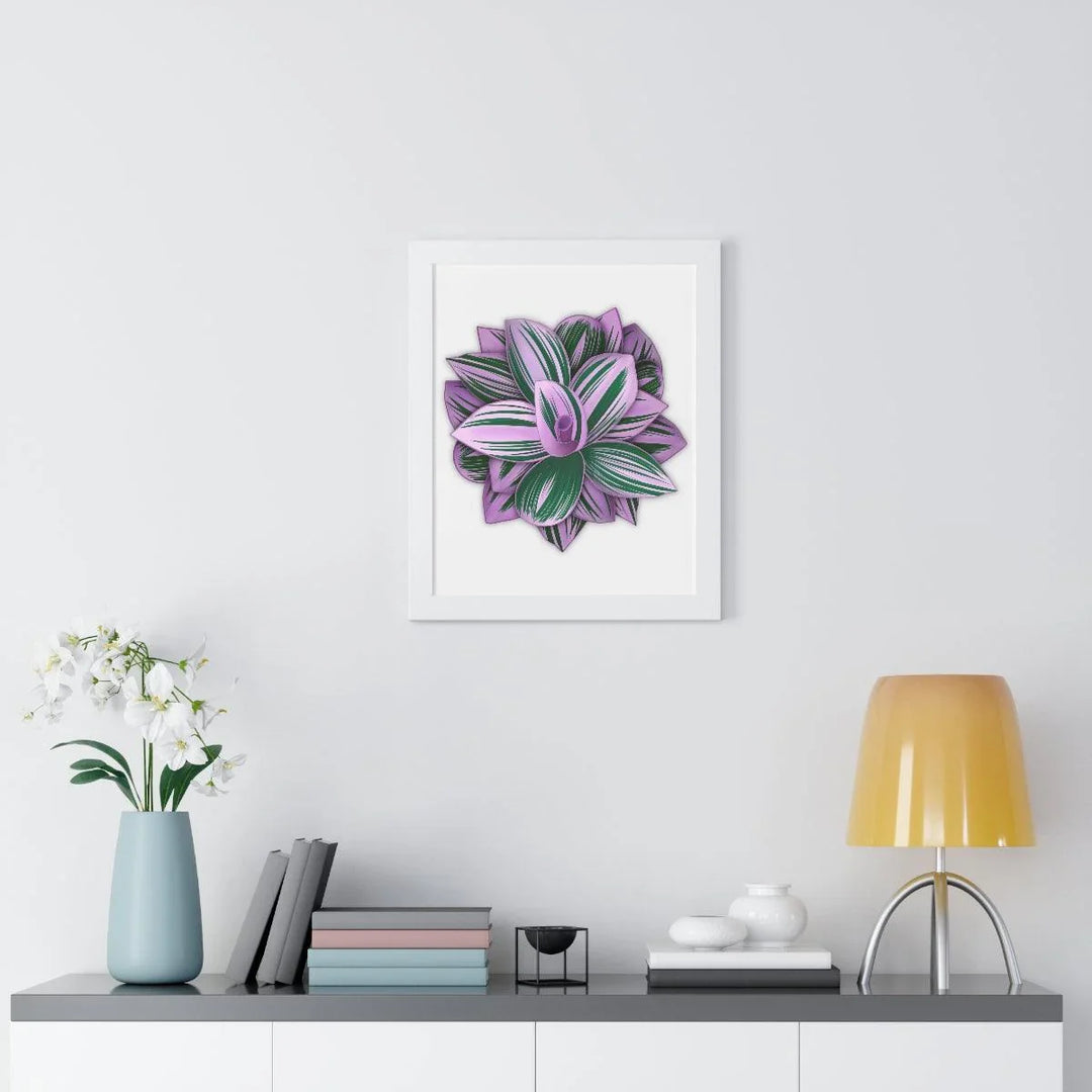 Tradescantia Nanouk Framed Print, Poster, Laura Christine Photography & Design, Framed, Home & Living, Indoor, Paper, Posters, Laura Christine Photography & Design, laurachristinedesign.com