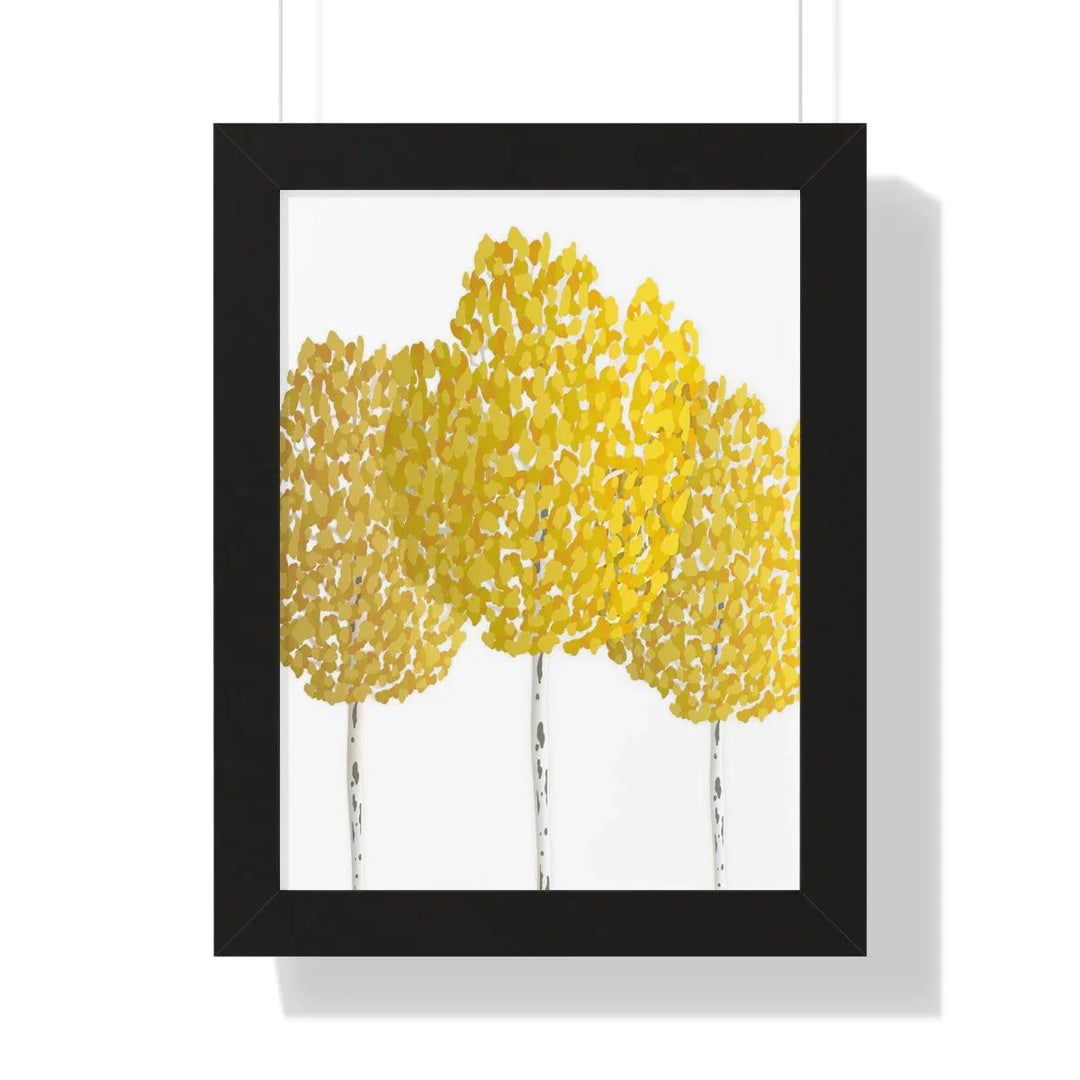 Fall Aspen Framed Print, Poster, Laura Christine Photography & Design, Framed, Home & Living, Indoor, Paper, Posters, Laura Christine Photography & Design, laurachristinedesign.com