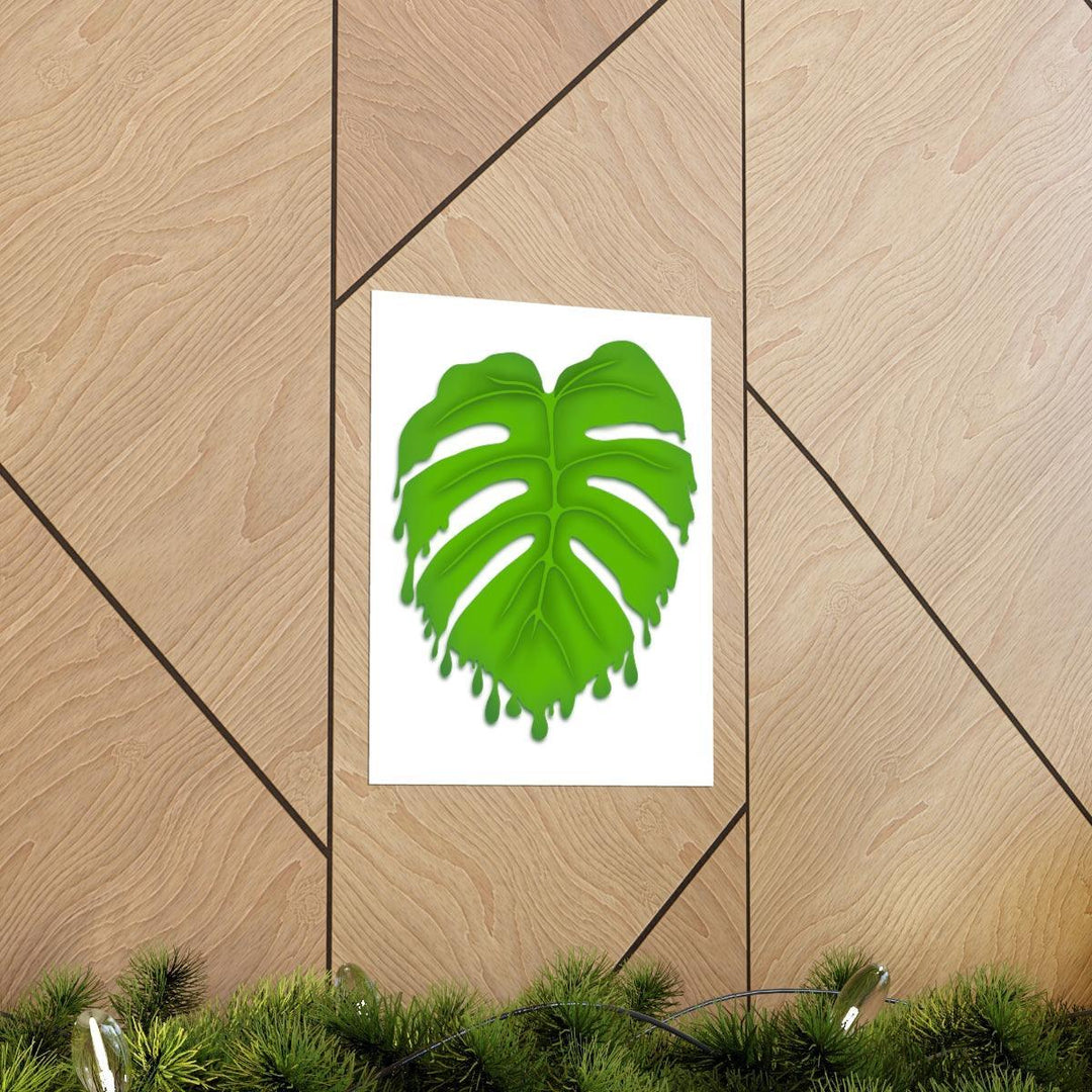 Melting Monstera Print, Poster, Laura Christine Photography & Design, Back to School, Home & Living, Indoor, Matte, Paper, Posters, Valentine's Day promotion, Laura Christine Photography & Design, laurachristinedesign.com
