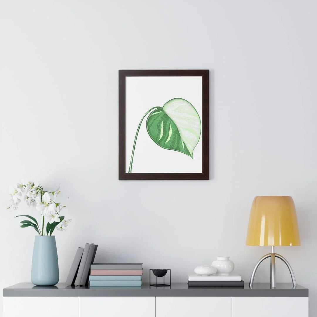 Monstera Albo Framed Print, Poster, Laura Christine Photography & Design, Framed, Home & Living, Indoor, Paper, Posters, Laura Christine Photography & Design, laurachristinedesign.com