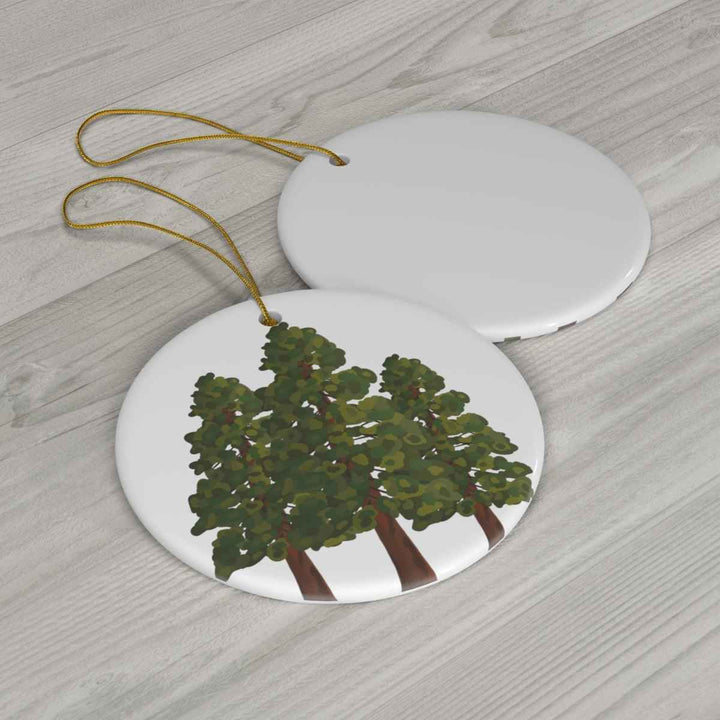 POS Redwoods Ceramic Ornament