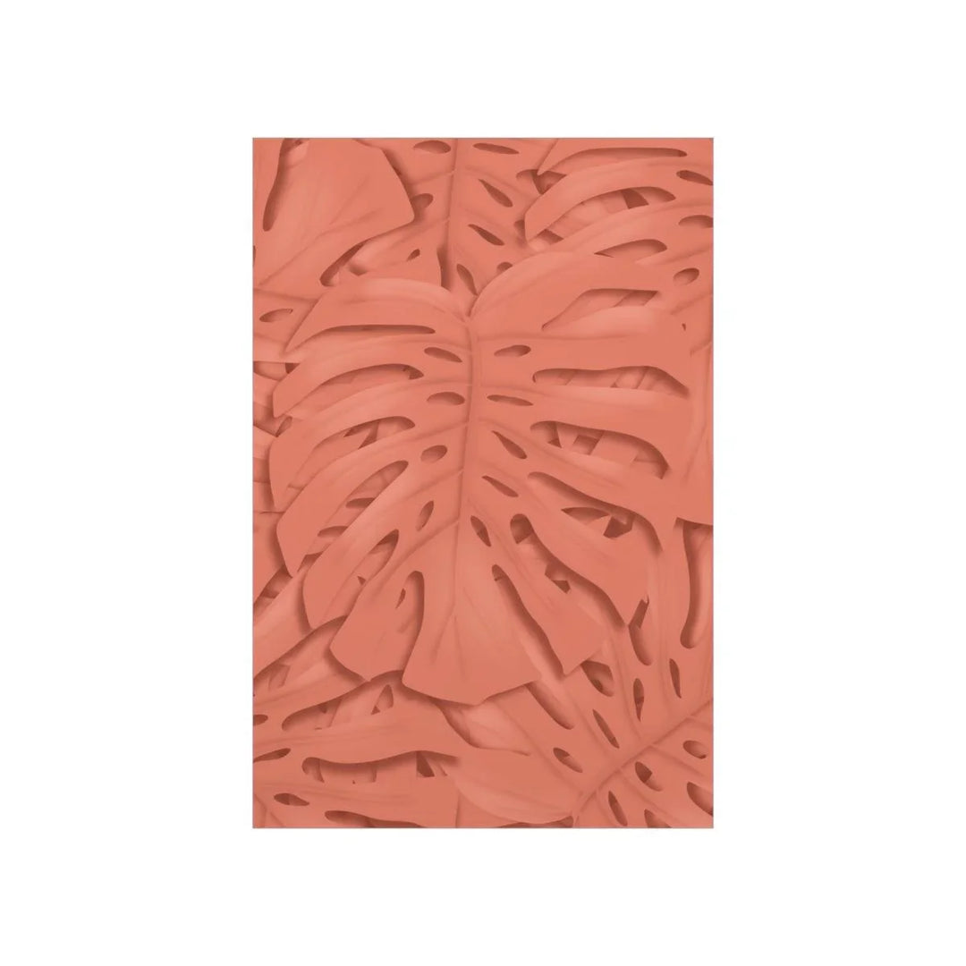 Coral Monstera Print, Poster, Laura Christine Photography & Design, Back to School, Home & Living, Indoor, Matte, Paper, Posters, Valentine's Day promotion, Laura Christine Photography & Design, laurachristinedesign.com