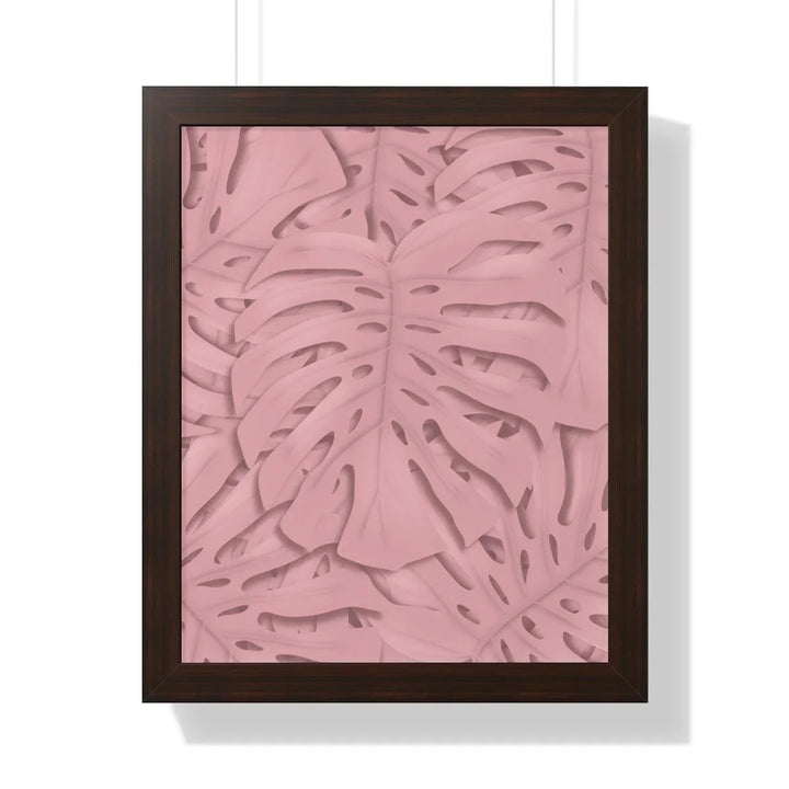 Soft Pink Monstera Framed Print, Poster, Laura Christine Photography & Design, Framed, Home & Living, Indoor, Paper, Posters, Laura Christine Photography & Design, laurachristinedesign.com