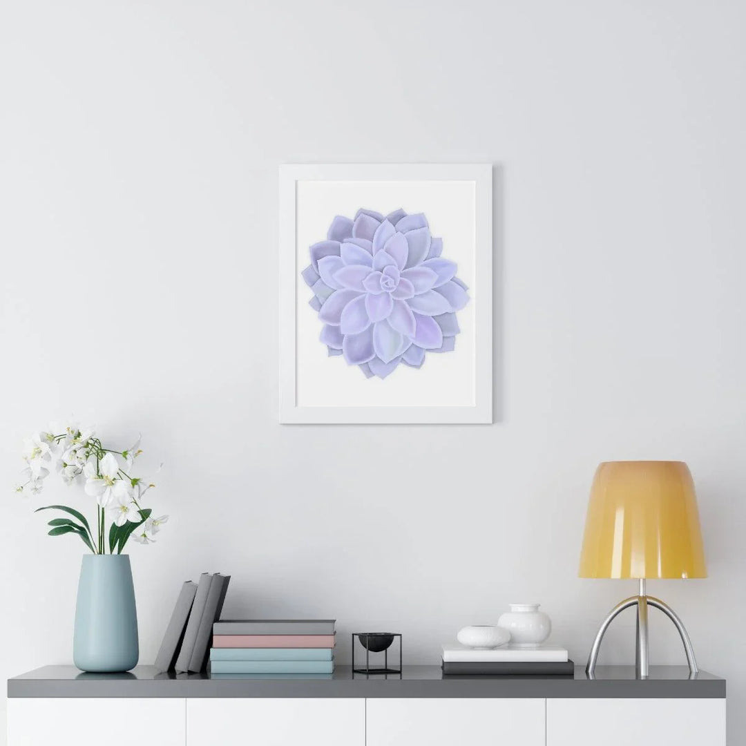 Graptopetalum 'Murasaki' Succulent Framed Print, Poster, Laura Christine Photography & Design, Framed, Home & Living, Indoor, Paper, Posters, Laura Christine Photography & Design, laurachristinedesign.com