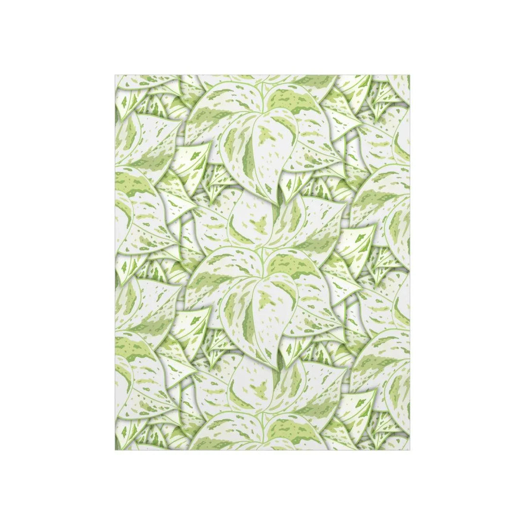 Snow Queen Pothos Print, Poster, Laura Christine Photography & Design, Back to School, Home & Living, Indoor, Matte, Paper, Posters, Valentine's Day promotion, Laura Christine Photography & Design, laurachristinedesign.com