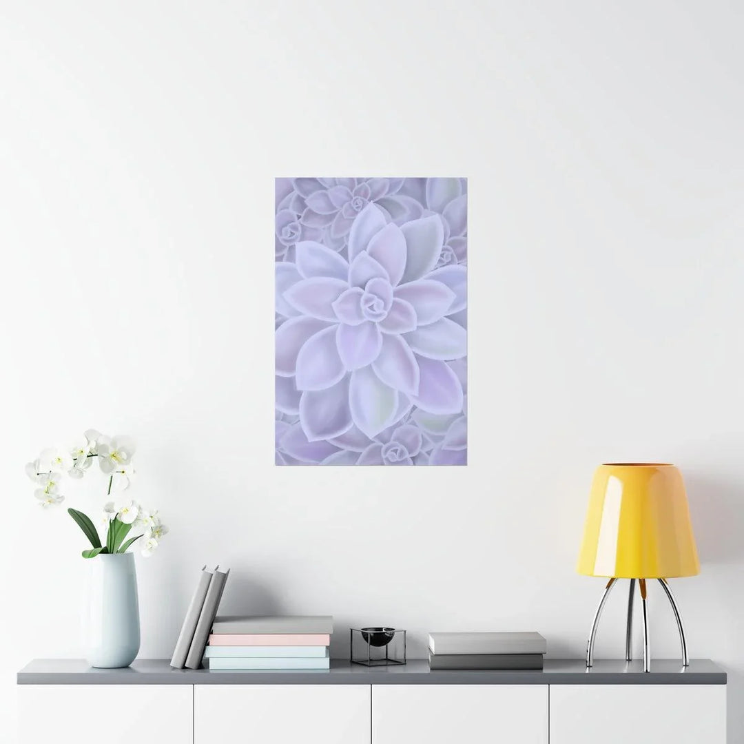 Graptopetalum 'Murasaki' Succulent Print, Poster, Laura Christine Photography & Design, Back to School, Home & Living, Indoor, Matte, Paper, Posters, Valentine's Day promotion, Laura Christine Photography & Design, laurachristinedesign.com