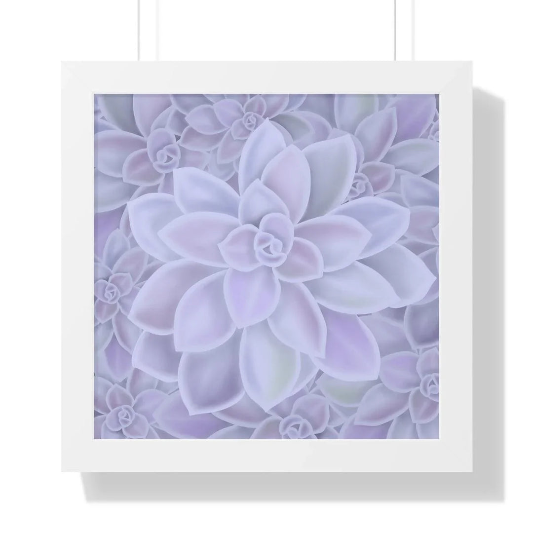 Graptopetalum 'Murasaki' Succulent Framed Print, Poster, Laura Christine Photography & Design, Framed, Home & Living, Indoor, Paper, Posters, Laura Christine Photography & Design, laurachristinedesign.com