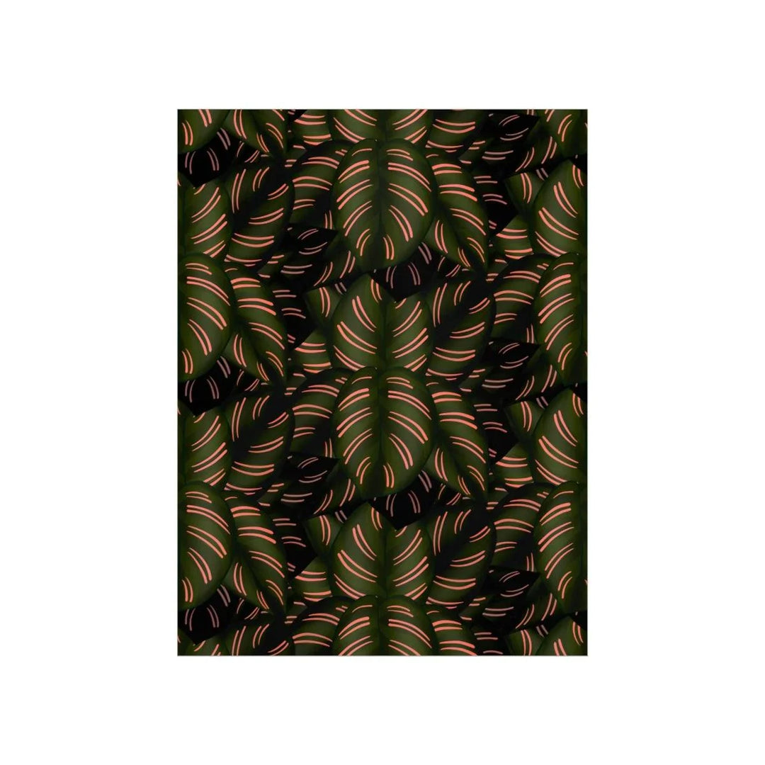 Calathea Pinstripe Print, Poster, Laura Christine Photography & Design, Back to School, Home & Living, Indoor, Matte, Paper, Posters, Valentine's Day promotion, Laura Christine Photography & Design, laurachristinedesign.com