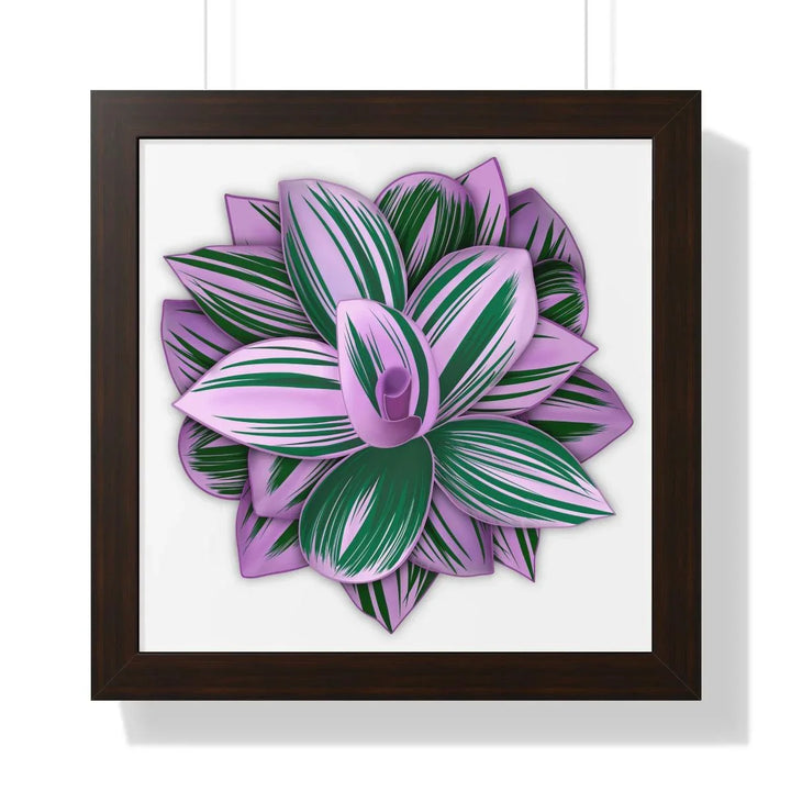 Tradescantia Nanouk Framed Print, Poster, Laura Christine Photography & Design, Framed, Home & Living, Indoor, Paper, Posters, Laura Christine Photography & Design, laurachristinedesign.com