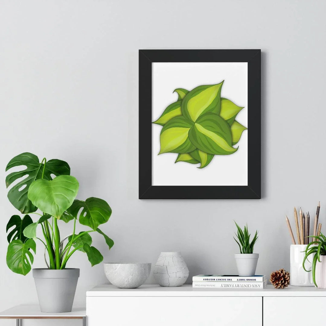 Philodendron Brasil Framed Print, Poster, Laura Christine Photography & Design, Framed, Home & Living, Indoor, Paper, Posters, Laura Christine Photography & Design, laurachristinedesign.com