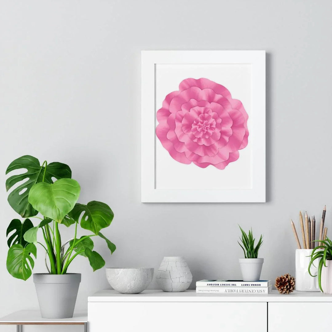 Abstract Peony Flower Framed Print, Poster, Laura Christine Photography & Design, Framed, Home & Living, Indoor, Paper, Posters, Laura Christine Photography & Design, laurachristinedesign.com