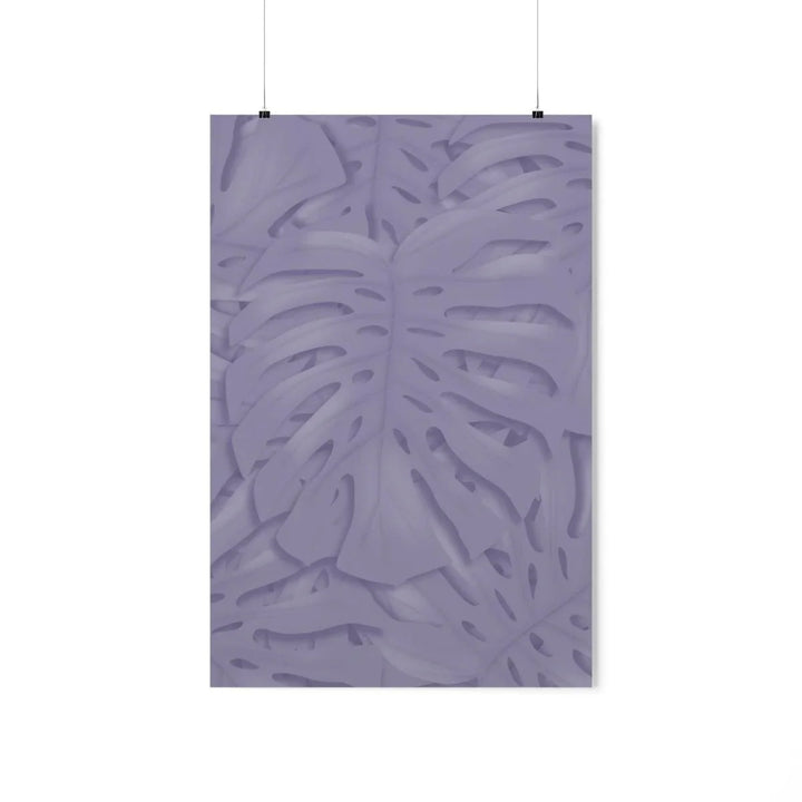 Violet Monstera Print, Poster, Laura Christine Photography & Design, Back to School, Home & Living, Indoor, Matte, Paper, Posters, Valentine's Day promotion, Laura Christine Photography & Design, laurachristinedesign.com