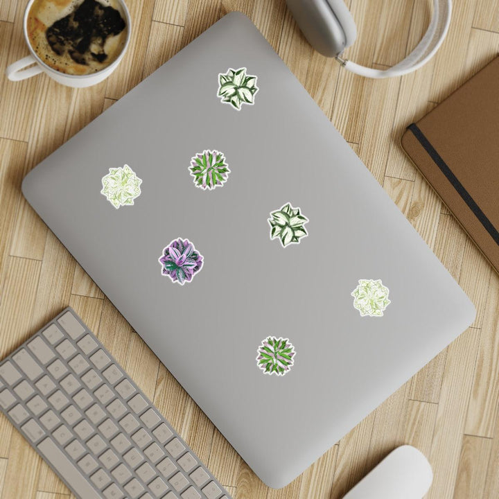 House Plant Stickers Group #2 - 5-Sheet Bundle, Paper products, Laura Christine Photography & Design, Eco-friendly, Home & Living, Made in USA, Magnets & Stickers, Paper, Stickers, Laura Christine Photography & Design, laurachristinedesign.com