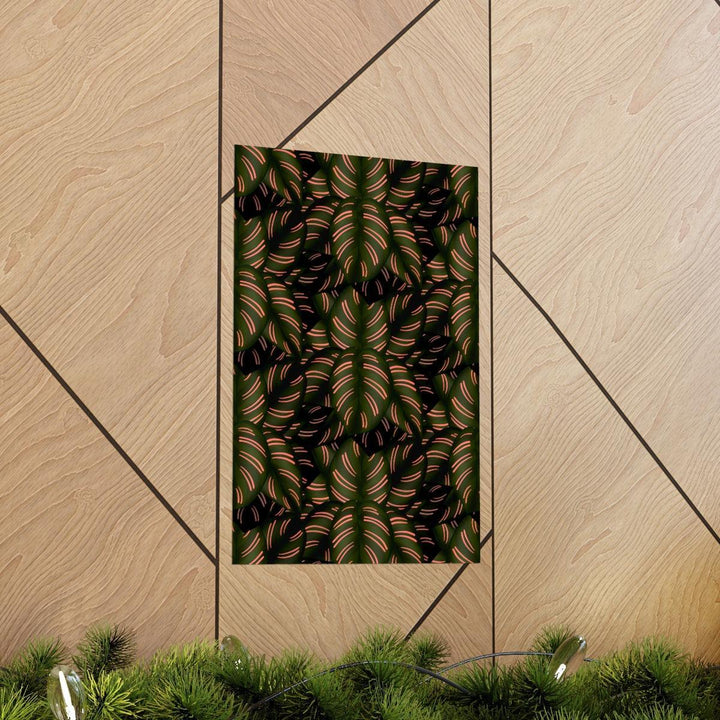 Calathea Pinstripe Print, Poster, Laura Christine Photography & Design, Back to School, Home & Living, Indoor, Matte, Paper, Posters, Valentine's Day promotion, Laura Christine Photography & Design, laurachristinedesign.com