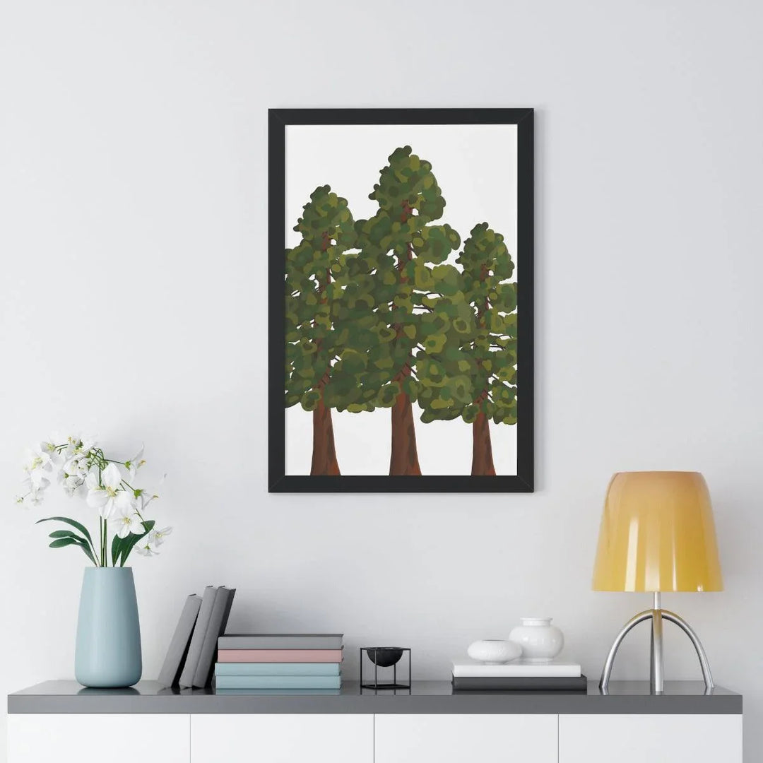 Coastal Redwoods Framed Print, Poster, Laura Christine Photography & Design, Framed, Home & Living, Indoor, Paper, Posters, Laura Christine Photography & Design, laurachristinedesign.com