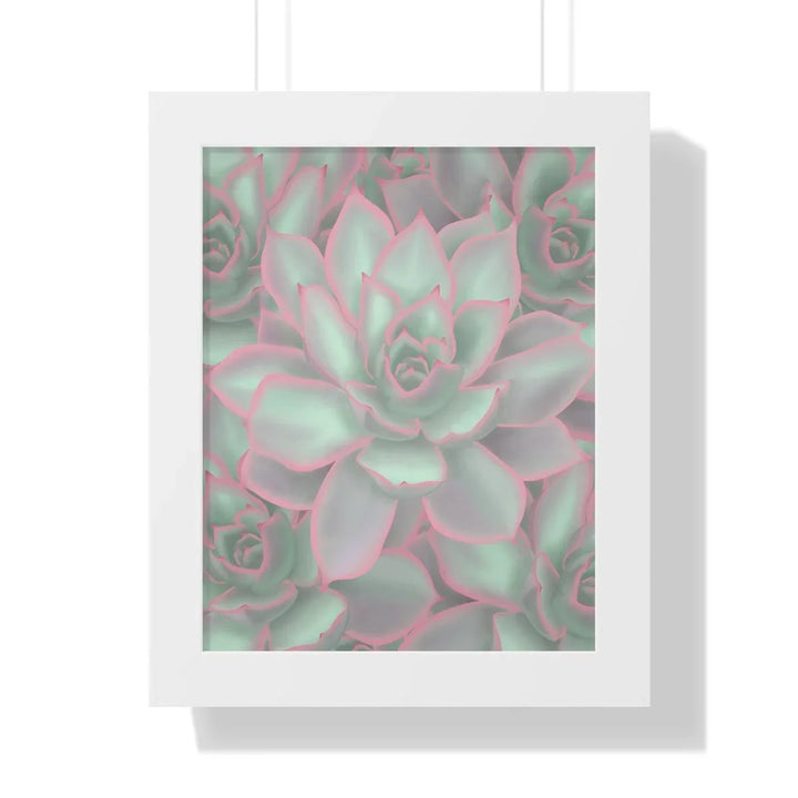 Echeveria Violet Queen Succulent Framed Print, Poster, Laura Christine Photography & Design, Framed, Home & Living, Indoor, Paper, Posters, Laura Christine Photography & Design, laurachristinedesign.com