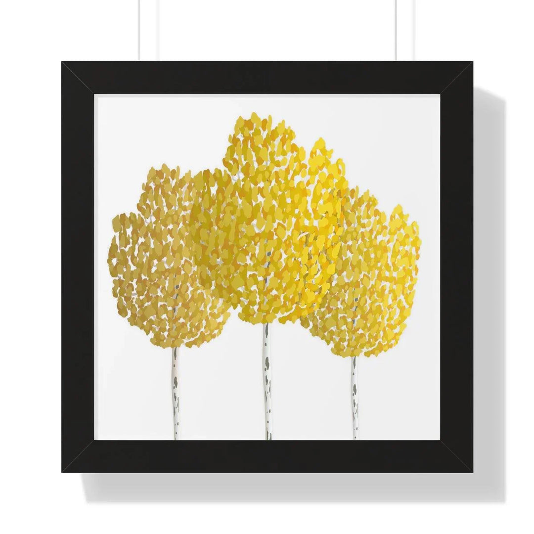 Fall Aspen Framed Print, Poster, Laura Christine Photography & Design, Framed, Home & Living, Indoor, Paper, Posters, Laura Christine Photography & Design, laurachristinedesign.com