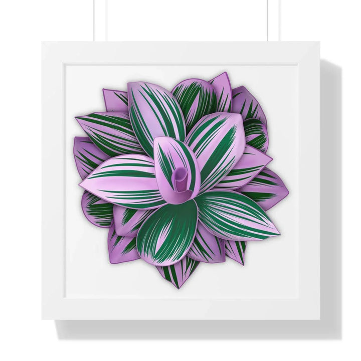 Tradescantia Nanouk Framed Print, Poster, Laura Christine Photography & Design, Framed, Home & Living, Indoor, Paper, Posters, Laura Christine Photography & Design, laurachristinedesign.com