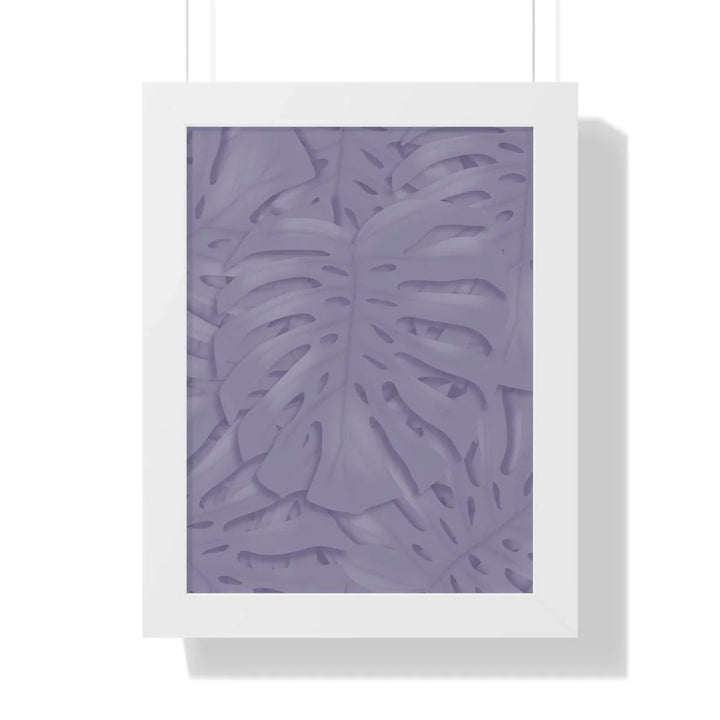 Violet Monstera Framed Print, Poster, Laura Christine Photography & Design, Framed, Home & Living, Indoor, Paper, Posters, Laura Christine Photography & Design, laurachristinedesign.com
