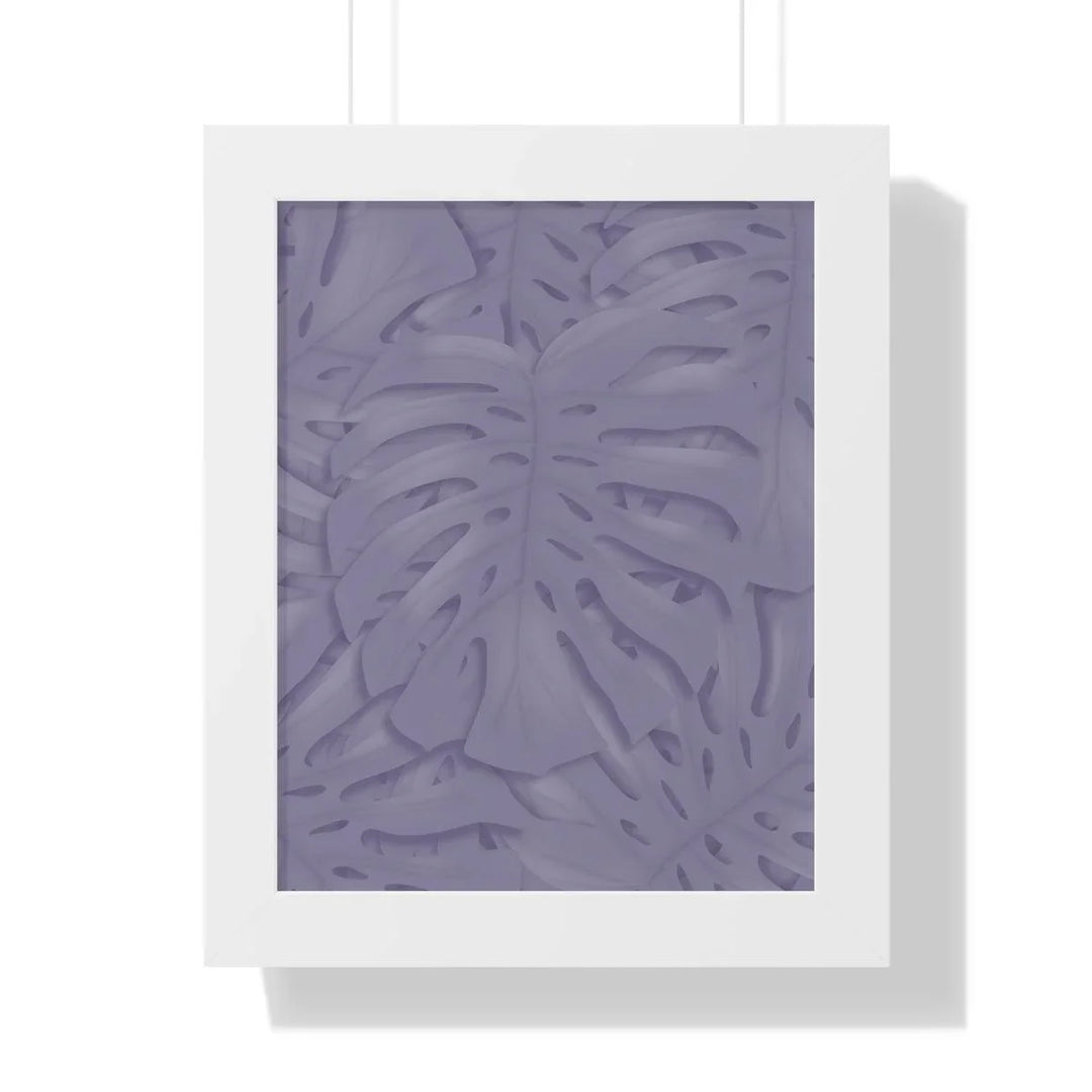 Violet Monstera Framed Print, Poster, Laura Christine Photography & Design, Framed, Home & Living, Indoor, Paper, Posters, Laura Christine Photography & Design, laurachristinedesign.com