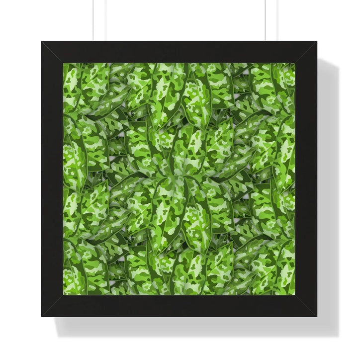 Aglaonema Pictum Tricolor Framed Print, Poster, Laura Christine Photography & Design, Framed, Home & Living, Indoor, Paper, Posters, Laura Christine Photography & Design, laurachristinedesign.com