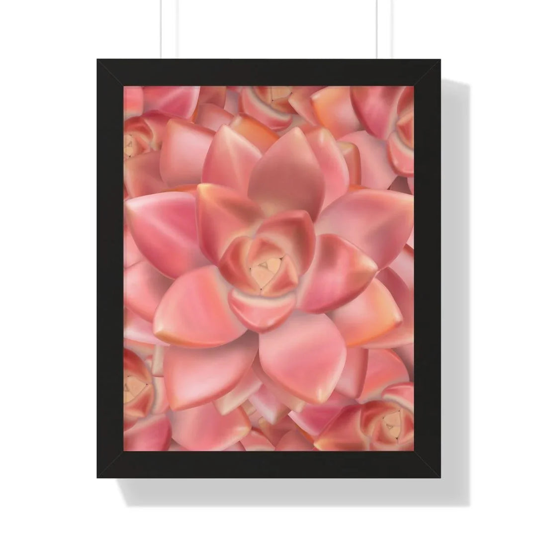 Graptosedum 'California Sunset' Succulent Framed Print, Poster, Laura Christine Photography & Design, Framed, Home & Living, Indoor, Paper, Posters, Laura Christine Photography & Design, laurachristinedesign.com