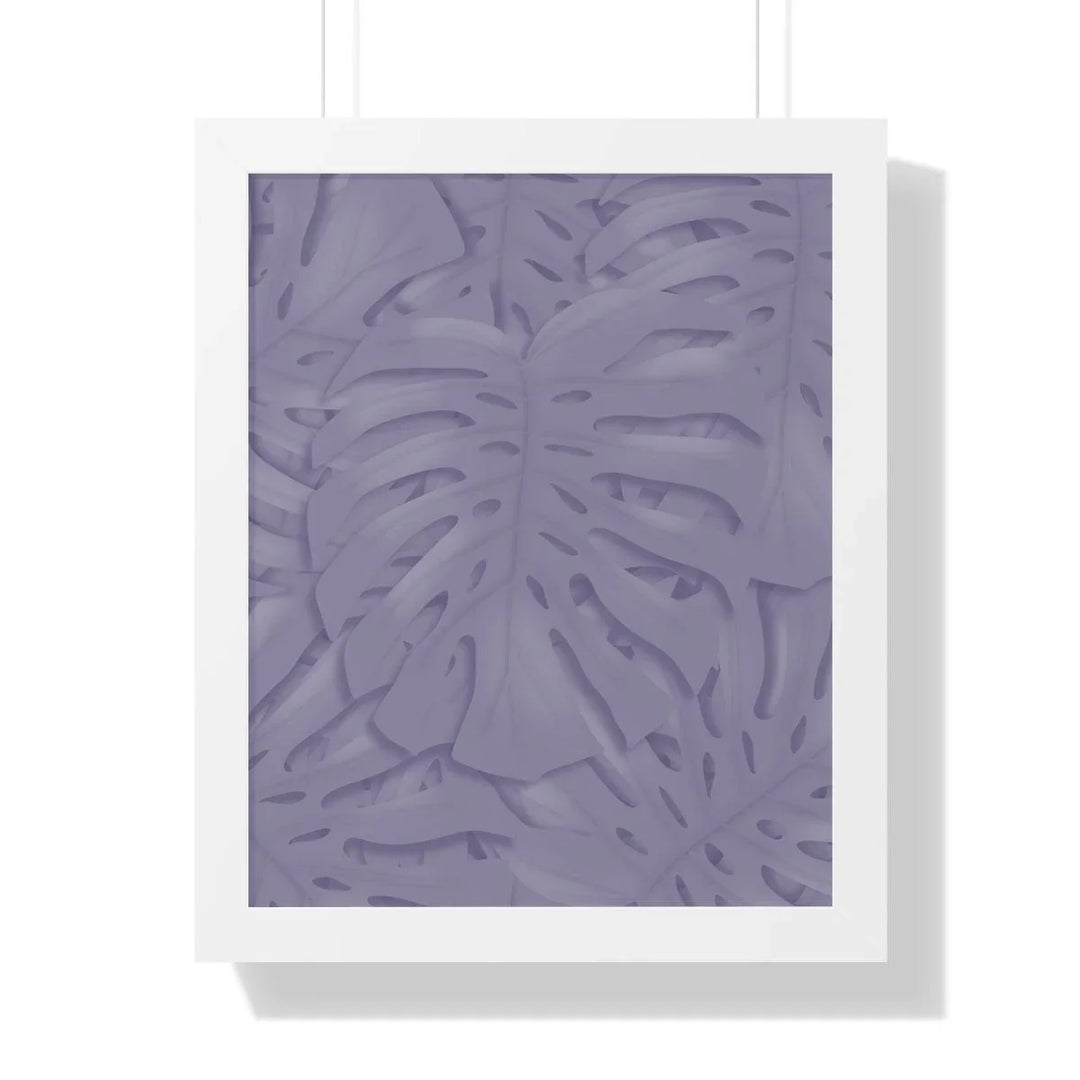 Violet Monstera Framed Print, Poster, Laura Christine Photography & Design, Framed, Home & Living, Indoor, Paper, Posters, Laura Christine Photography & Design, laurachristinedesign.com