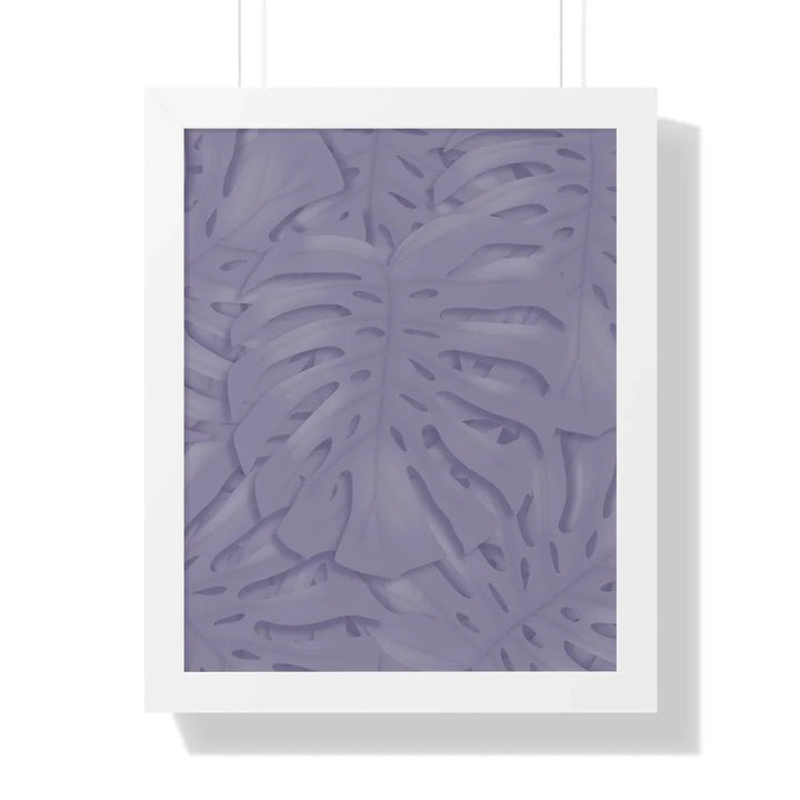 Violet Monstera Framed Print, Poster, Laura Christine Photography & Design, Framed, Home & Living, Indoor, Paper, Posters, Laura Christine Photography & Design, laurachristinedesign.com
