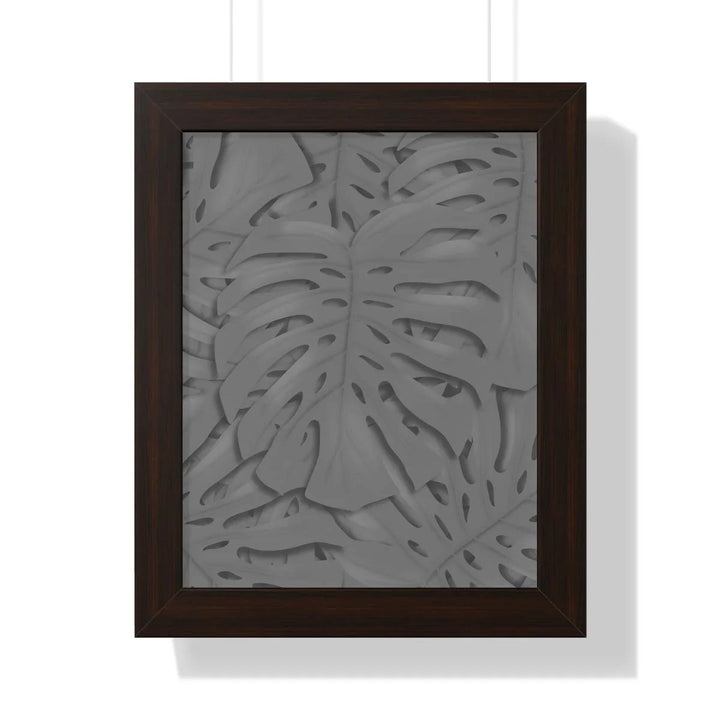 Smokey Monstera Framed Print, Poster, Laura Christine Photography & Design, Framed, Home & Living, Indoor, Paper, Posters, Laura Christine Photography & Design, laurachristinedesign.com