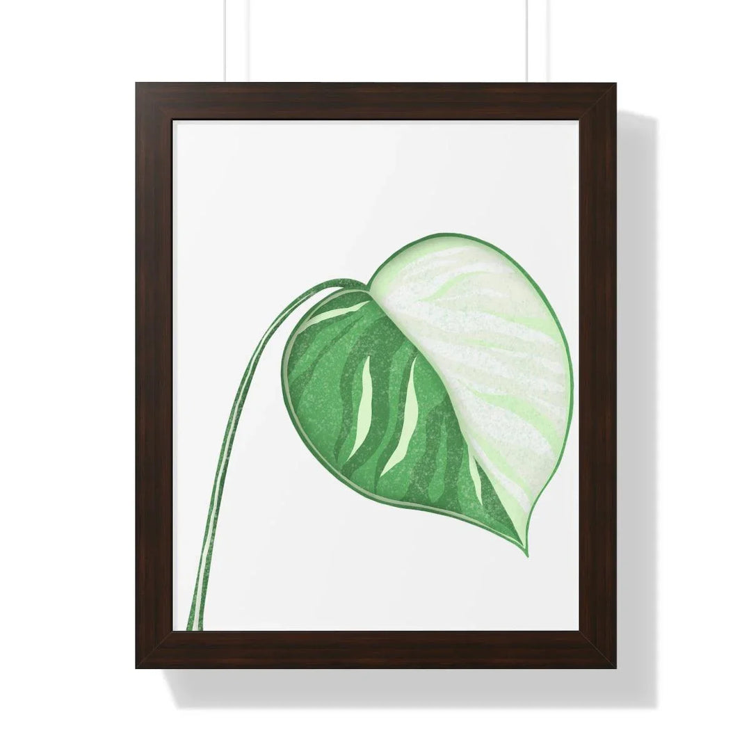 Monstera Albo Framed Print, Poster, Laura Christine Photography & Design, Framed, Home & Living, Indoor, Paper, Posters, Laura Christine Photography & Design, laurachristinedesign.com