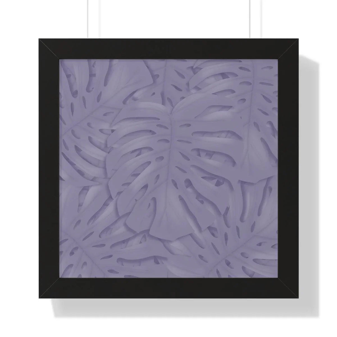 Violet Monstera Framed Print, Poster, Laura Christine Photography & Design, Framed, Home & Living, Indoor, Paper, Posters, Laura Christine Photography & Design, laurachristinedesign.com