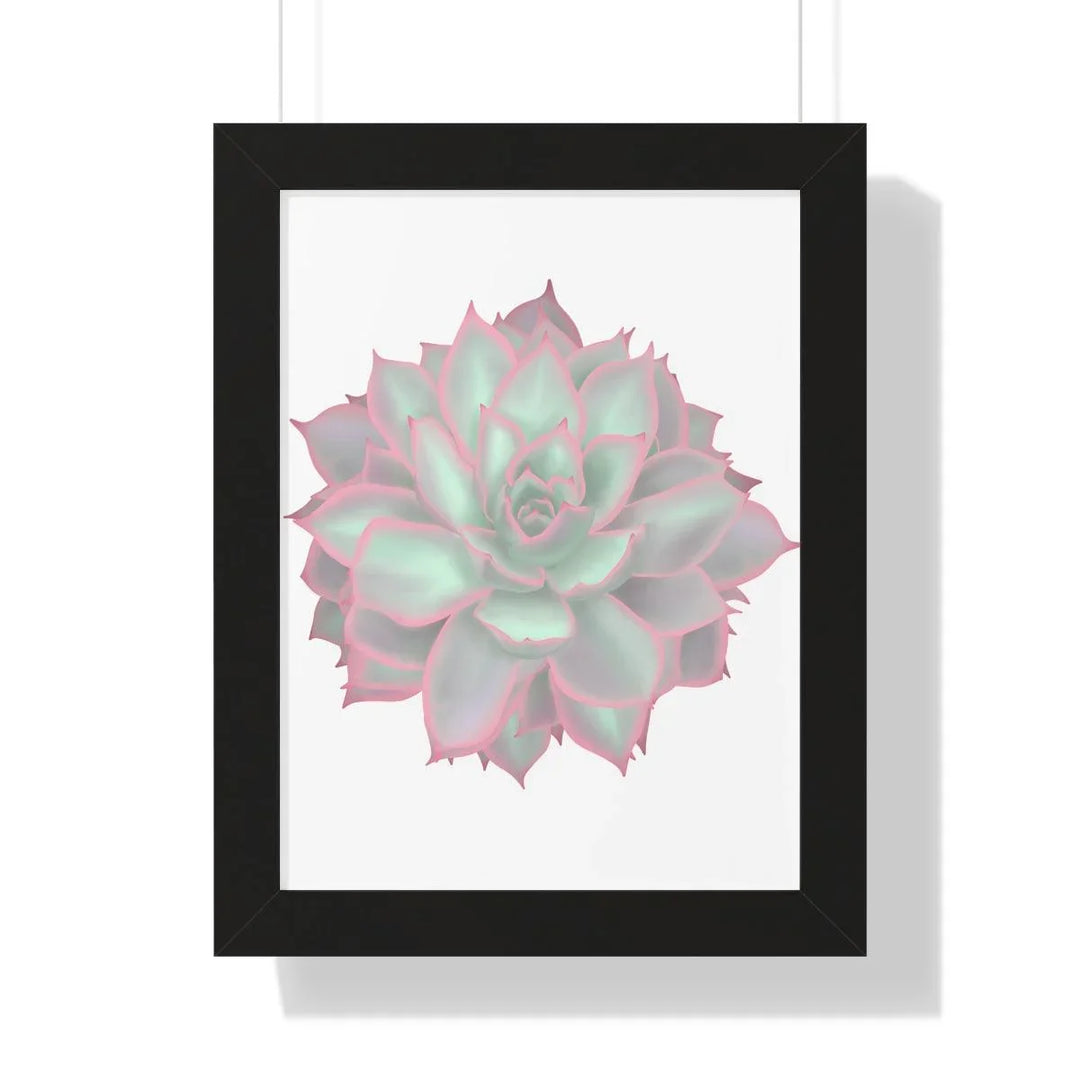 Echeveria Violet Queen Succulent Framed Print, Poster, Laura Christine Photography & Design, Framed, Home & Living, Indoor, Paper, Posters, Laura Christine Photography & Design, laurachristinedesign.com