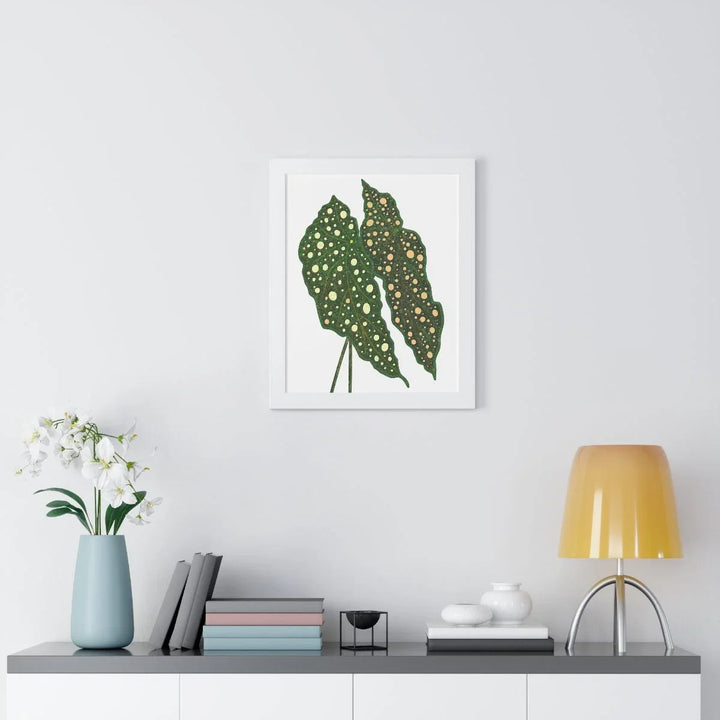 Begonia Maculata Framed Print, Poster, Laura Christine Photography & Design, Framed, Home & Living, Indoor, Paper, Posters, Laura Christine Photography & Design, laurachristinedesign.com
