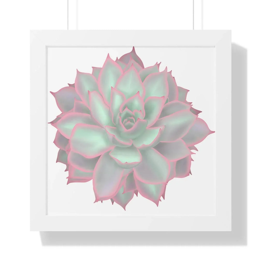 Echeveria Violet Queen Succulent Framed Print, Poster, Laura Christine Photography & Design, Framed, Home & Living, Indoor, Paper, Posters, Laura Christine Photography & Design, laurachristinedesign.com