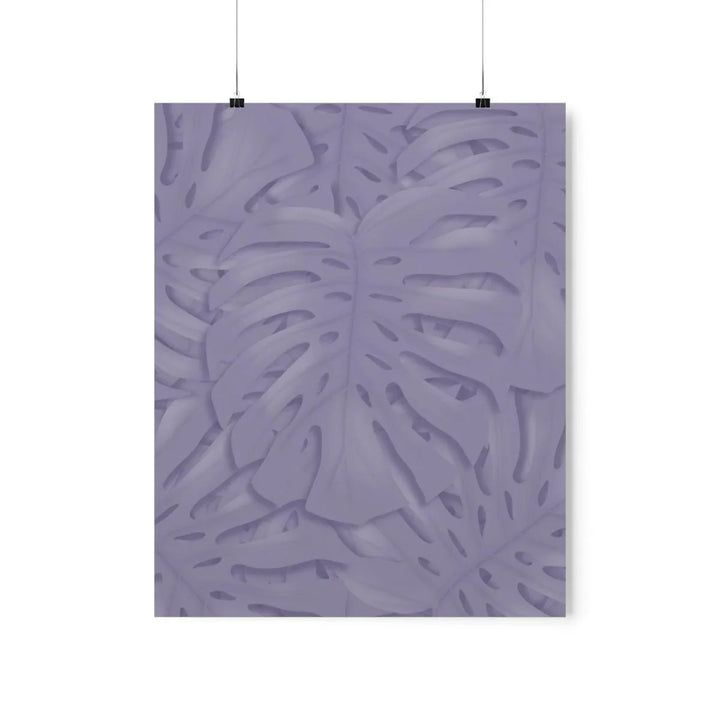 Violet Monstera Print, Poster, Laura Christine Photography & Design, Back to School, Home & Living, Indoor, Matte, Paper, Posters, Valentine's Day promotion, Laura Christine Photography & Design, laurachristinedesign.com