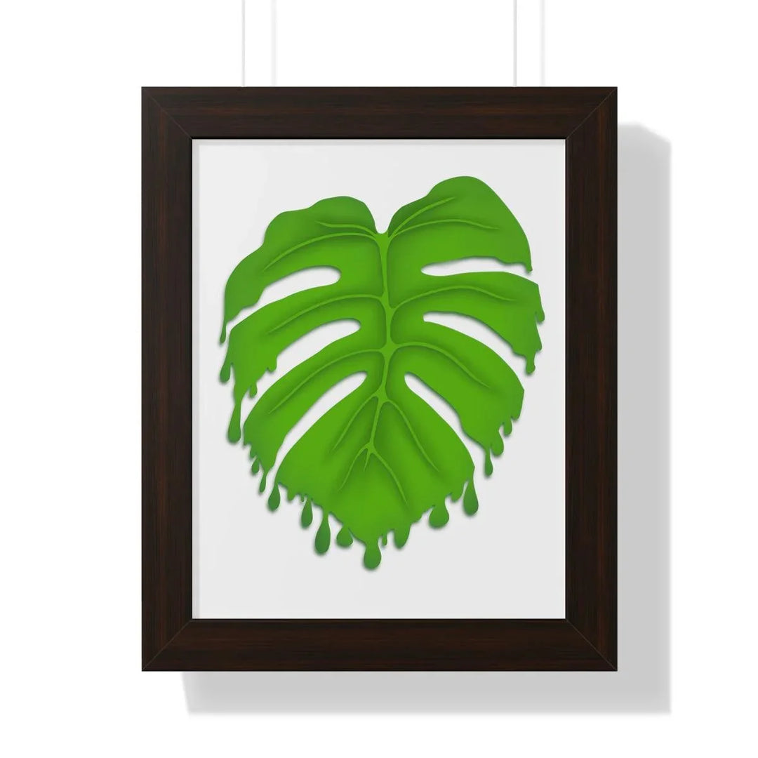 Melting Monstera Framed Print, Poster, Laura Christine Photography & Design, Framed, Home & Living, Indoor, Paper, Posters, Laura Christine Photography & Design, laurachristinedesign.com