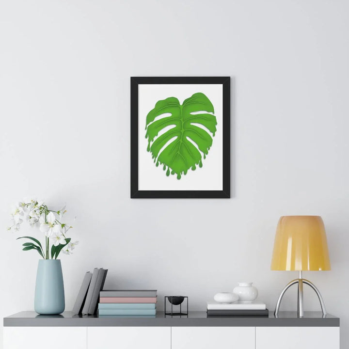 Melting Monstera Framed Print, Poster, Laura Christine Photography & Design, Framed, Home & Living, Indoor, Paper, Posters, Laura Christine Photography & Design, laurachristinedesign.com
