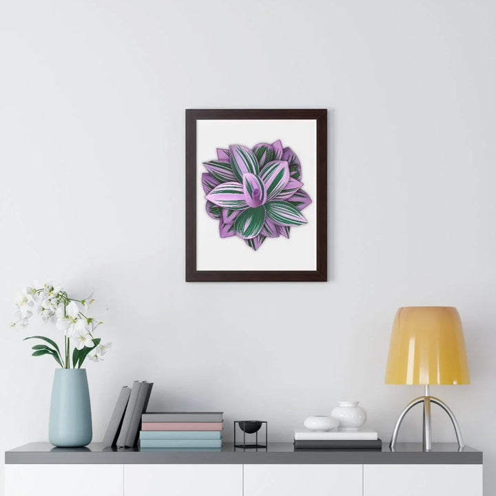 Tradescantia Nanouk Framed Print, Poster, Laura Christine Photography & Design, Framed, Home & Living, Indoor, Paper, Posters, Laura Christine Photography & Design, laurachristinedesign.com
