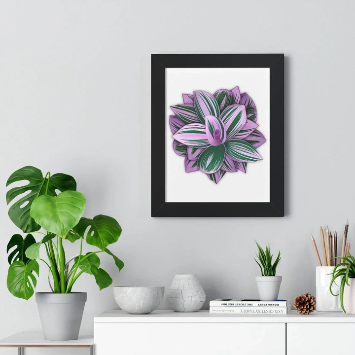 Tradescantia Nanouk Framed Print, Poster, Laura Christine Photography & Design, Framed, Home & Living, Indoor, Paper, Posters, Laura Christine Photography & Design, laurachristinedesign.com