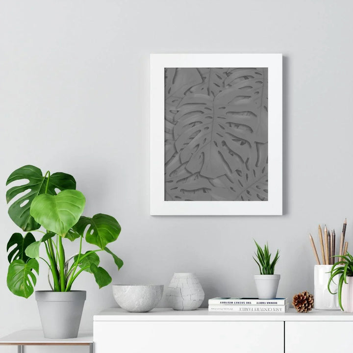 Smokey Monstera Framed Print, Poster, Laura Christine Photography & Design, Framed, Home & Living, Indoor, Paper, Posters, Laura Christine Photography & Design, laurachristinedesign.com