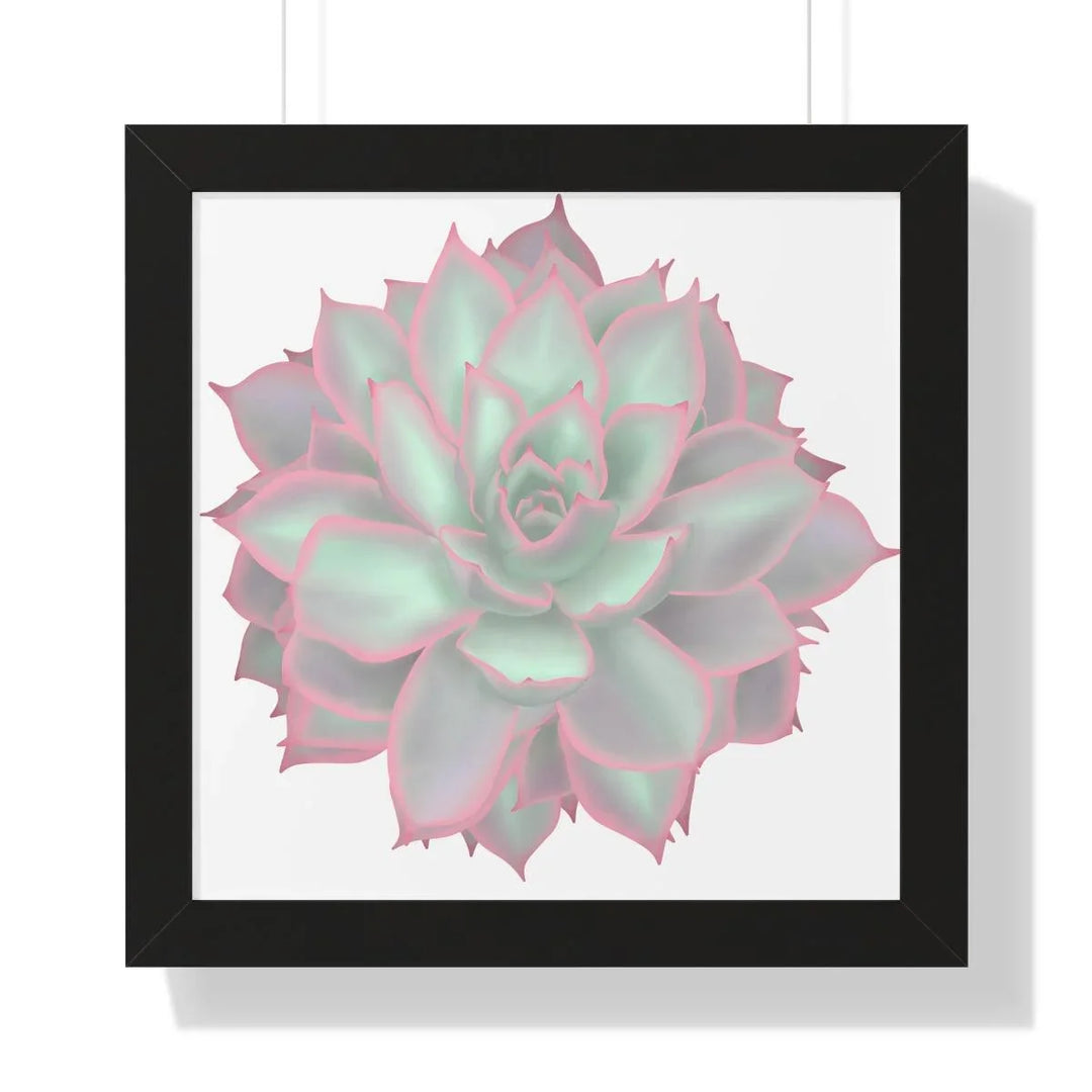 Echeveria Violet Queen Succulent Framed Print, Poster, Laura Christine Photography & Design, Framed, Home & Living, Indoor, Paper, Posters, Laura Christine Photography & Design, laurachristinedesign.com