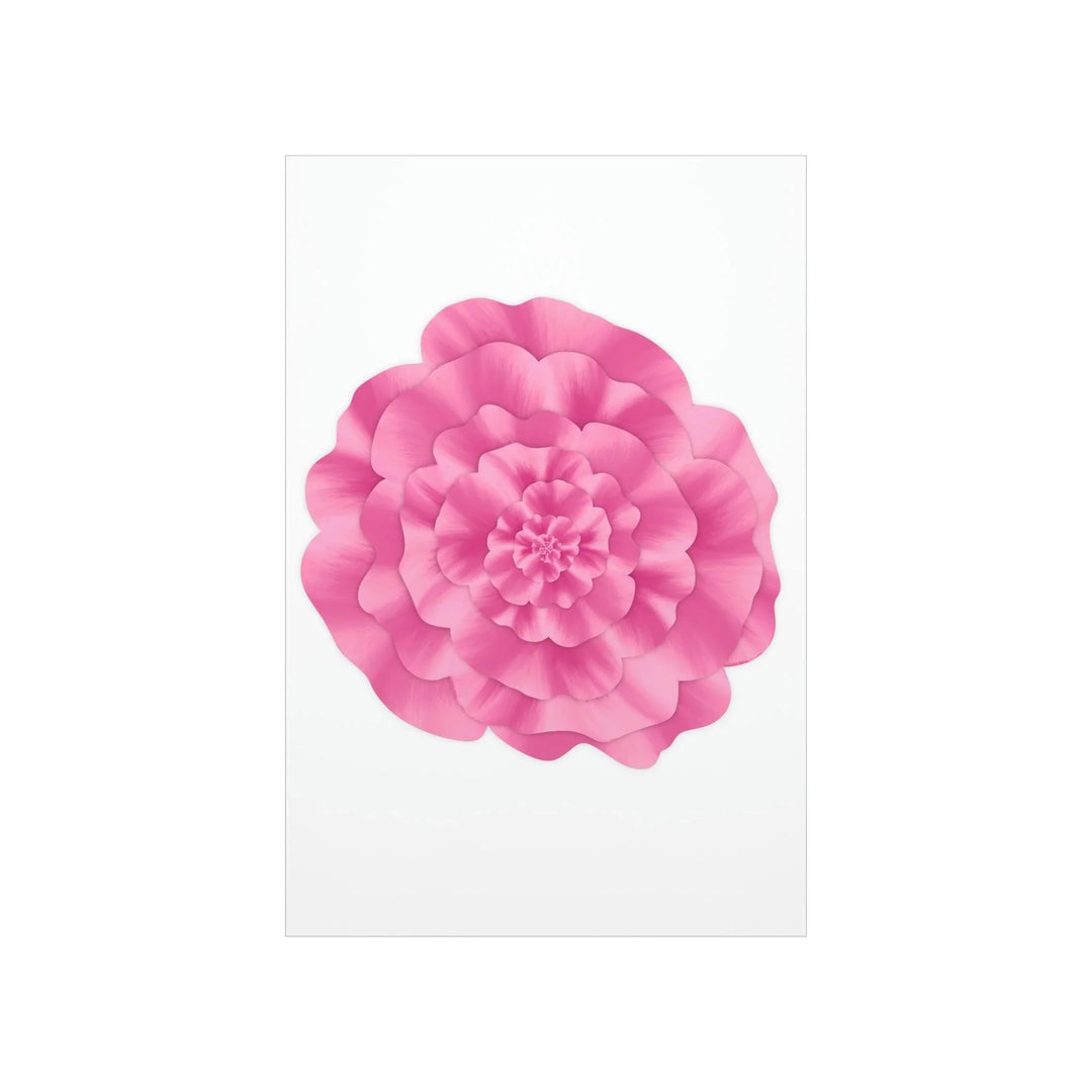 Abstract Peony Flower Print, Poster, Printify, Back to School, Home & Living, Indoor, Matte, Paper, Posters, Valentine's Day promotion, Laura Christine Photography & Design, laurachristinedesign.com