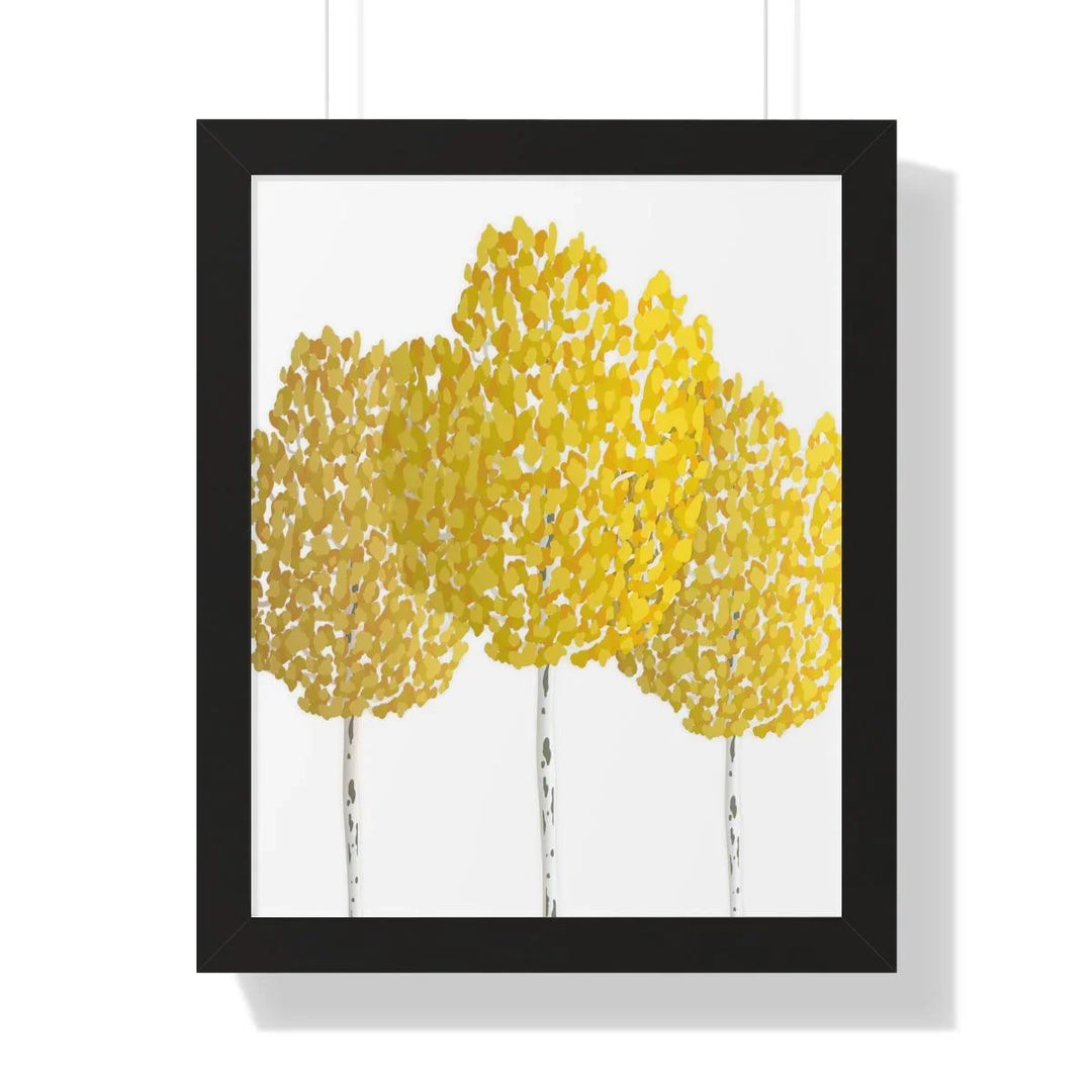 Fall Aspen Framed Print, Poster, Laura Christine Photography & Design, Framed, Home & Living, Indoor, Paper, Posters, Laura Christine Photography & Design, laurachristinedesign.com