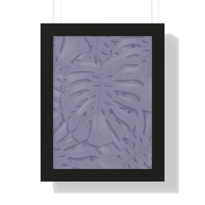 Violet Monstera Framed Print, Poster, Laura Christine Photography & Design, Framed, Home & Living, Indoor, Paper, Posters, Laura Christine Photography & Design, laurachristinedesign.com