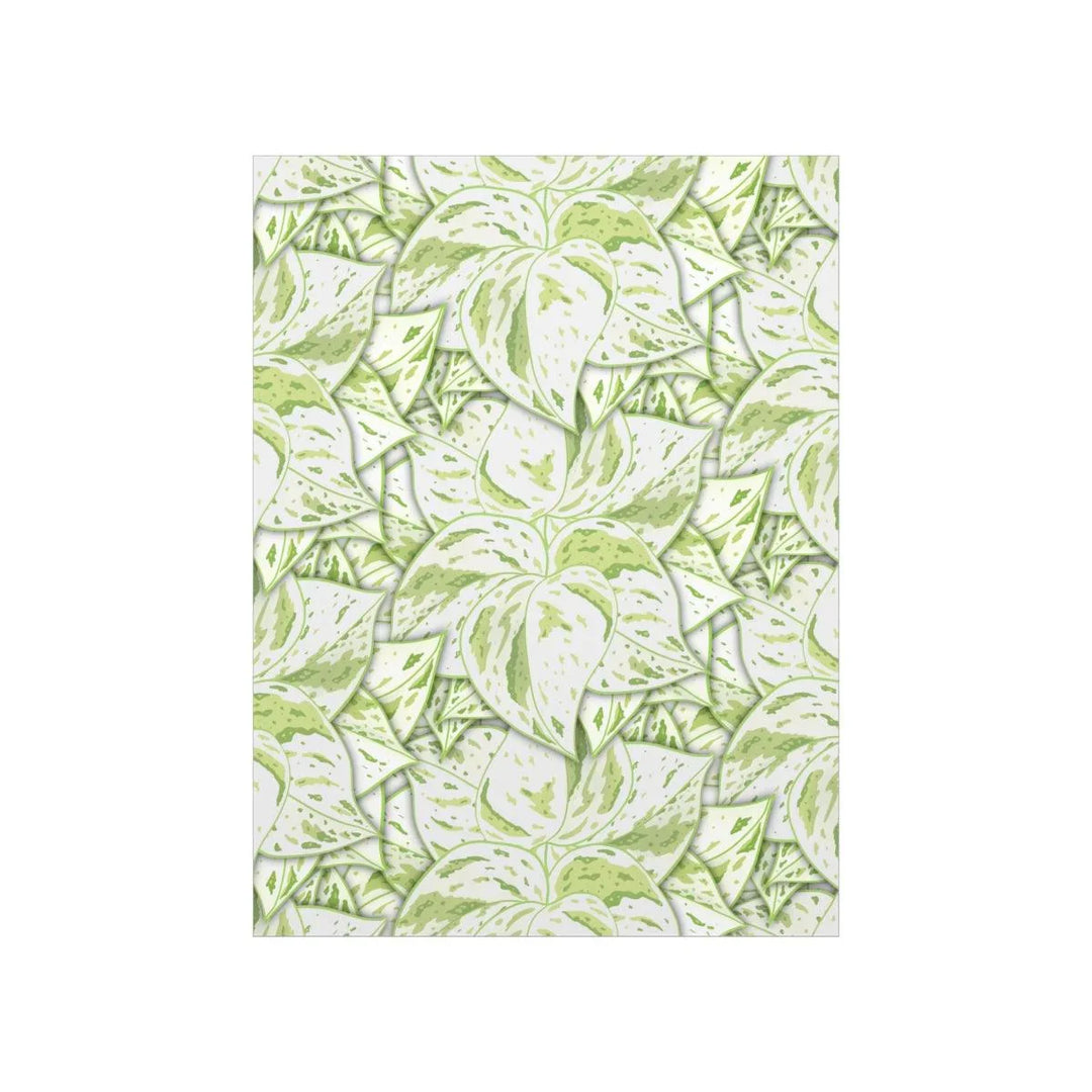 Snow Queen Pothos Print, Poster, Laura Christine Photography & Design, Back to School, Home & Living, Indoor, Matte, Paper, Posters, Valentine's Day promotion, Laura Christine Photography & Design, laurachristinedesign.com