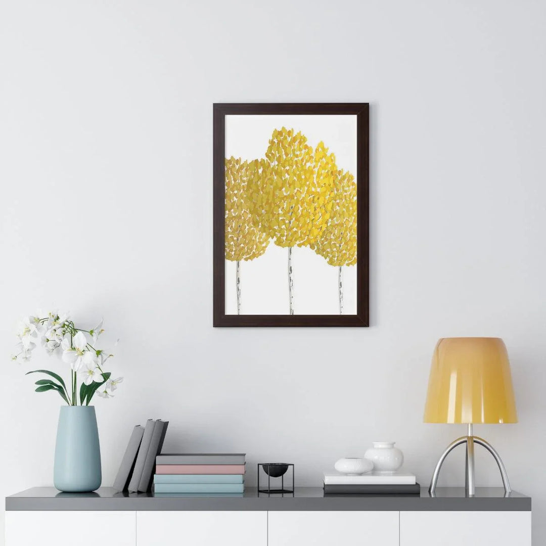 Fall Aspen Framed Print, Poster, Laura Christine Photography & Design, Framed, Home & Living, Indoor, Paper, Posters, Laura Christine Photography & Design, laurachristinedesign.com