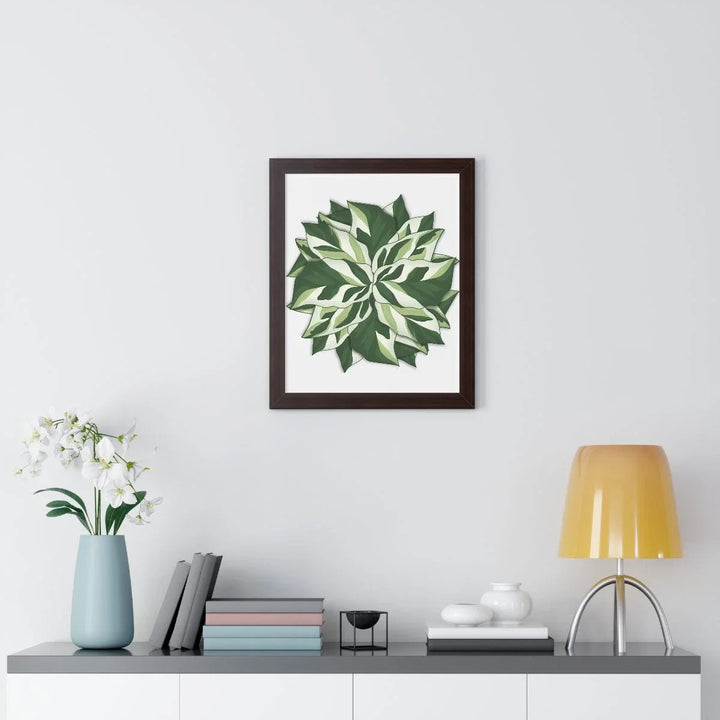 Calathea White Fusion Framed Print, Poster, Laura Christine Photography & Design, Bottle, Calathea, Canvas Bag, Coffee, Drinkware, Framed, Home & Living, Indoor, Paper, Posters, Prayer Plant, Reusable, Shopping Bag, Tea, Tote Bag, Travel, Tumbler, Water, White Fusion, Laura Christine Photography & Design, laurachristinedesign.com