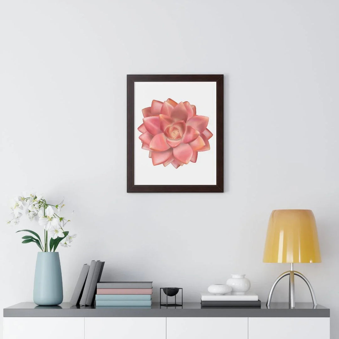 Graptosedum 'California Sunset' Succulent Framed Print, Poster, Laura Christine Photography & Design, Framed, Home & Living, Indoor, Paper, Posters, Laura Christine Photography & Design, laurachristinedesign.com