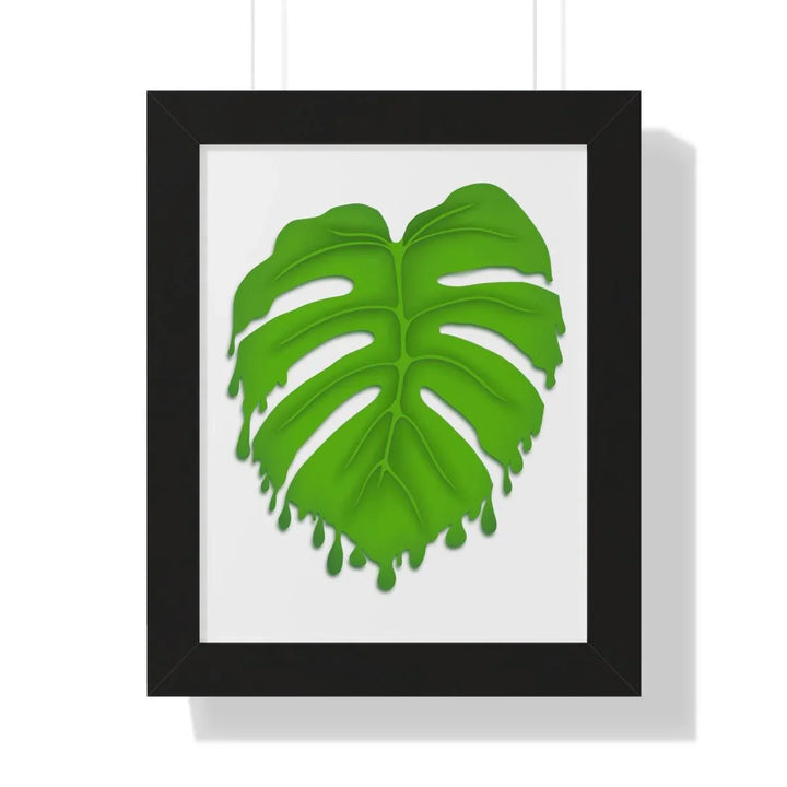 Melting Monstera Framed Print, Poster, Laura Christine Photography & Design, Framed, Home & Living, Indoor, Paper, Posters, Laura Christine Photography & Design, laurachristinedesign.com