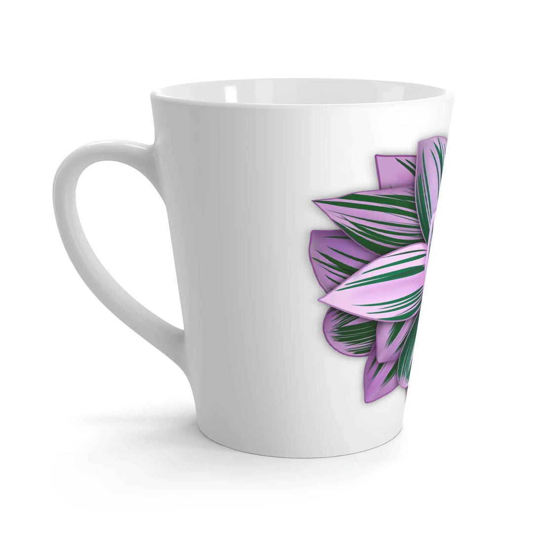 Ceramic Coffee Mug - Durable White 12 Oz Cup With Easy Grip Handle - The Potted Pixel